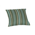thumbnail image 1 of Sunbrella Square 16 in. Throw Pillow - Cilantro Stripe, 1 of 2