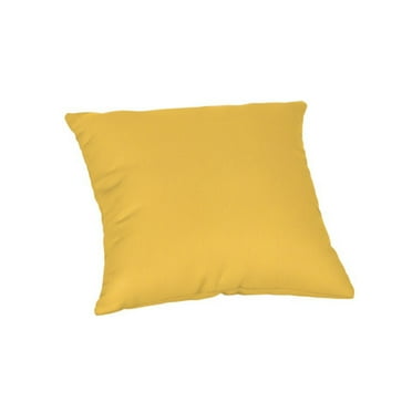 Sunbrella Square 18 in. Outdoor Throw Pillow - Spectrum Daffodil