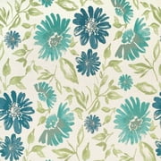 Sunbrella Violetta Baltic 45760-0002 Indoor/Outdoor Upholstery Fabric By The Yard