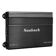 Sunbuck 9900 Watts 4 Channel Car Amplifier Stereo Audio Speaker Amp System Class A/B