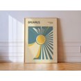 Sunburst Art Deco Printed On Luxury Paper Art Poster , Poster Print ...