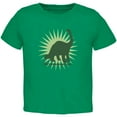 thumbnail image 1 of Sunburst Brontosaurus Kelly Green Toddler T-Shirt - 2T, 1 of 1