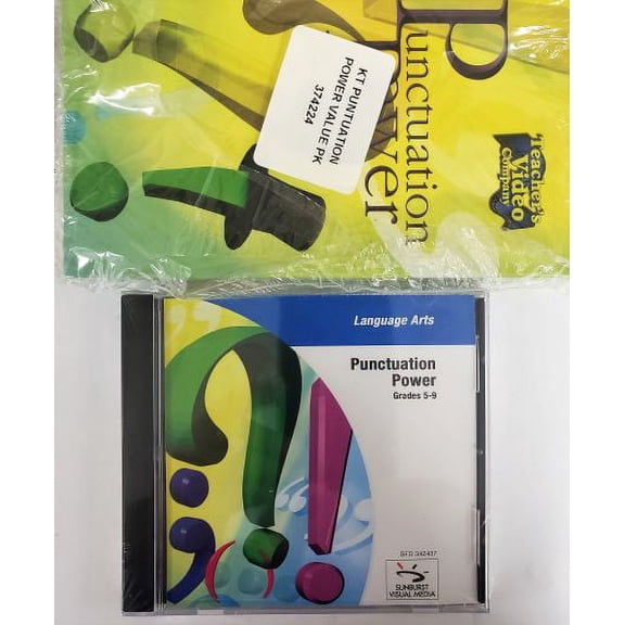 Sunburst Visual Media DVD & VHS Video Set: Punctuation Power (Grades 6-12) (DVD)
