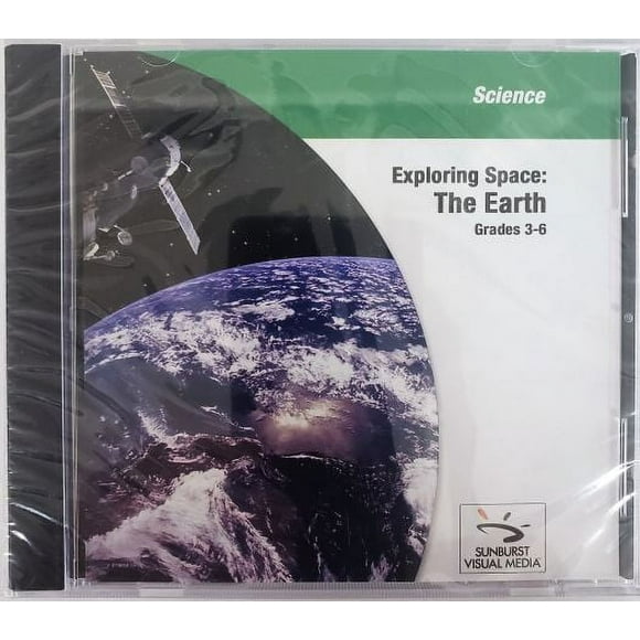 Sunburst Visual Media Discovery School Exploring Space: The Earth (Science Grades 3-6) (DVD)