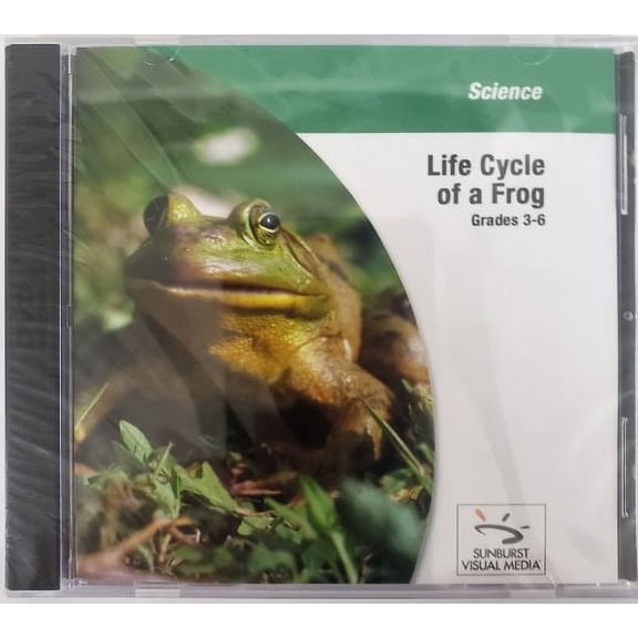 Sunburst Visual Media Life Cycle of a Frog (Science Grades 3-6) (DVD)