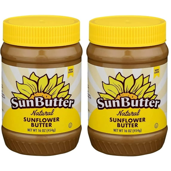 Sunbutter B41295 Sunbutter Natural Sunflower Seed Spread - 16oz (Pack of 2)