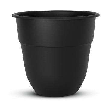 Suncast Basic 15" Resin Planter, Black, 1510K6 - Walmart.com