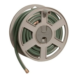 Suncast 100 ft. Black Wall Mounted Hose Hanger Suncast 100 ft. Black Wall Mounted Hose Hanger