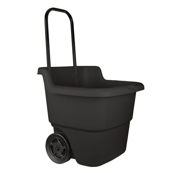 Suncast 15-gal Lawn & Garden Cart, Durable Resin Material, Assembled L: 20.75", W: 22.5", H: 35.75"