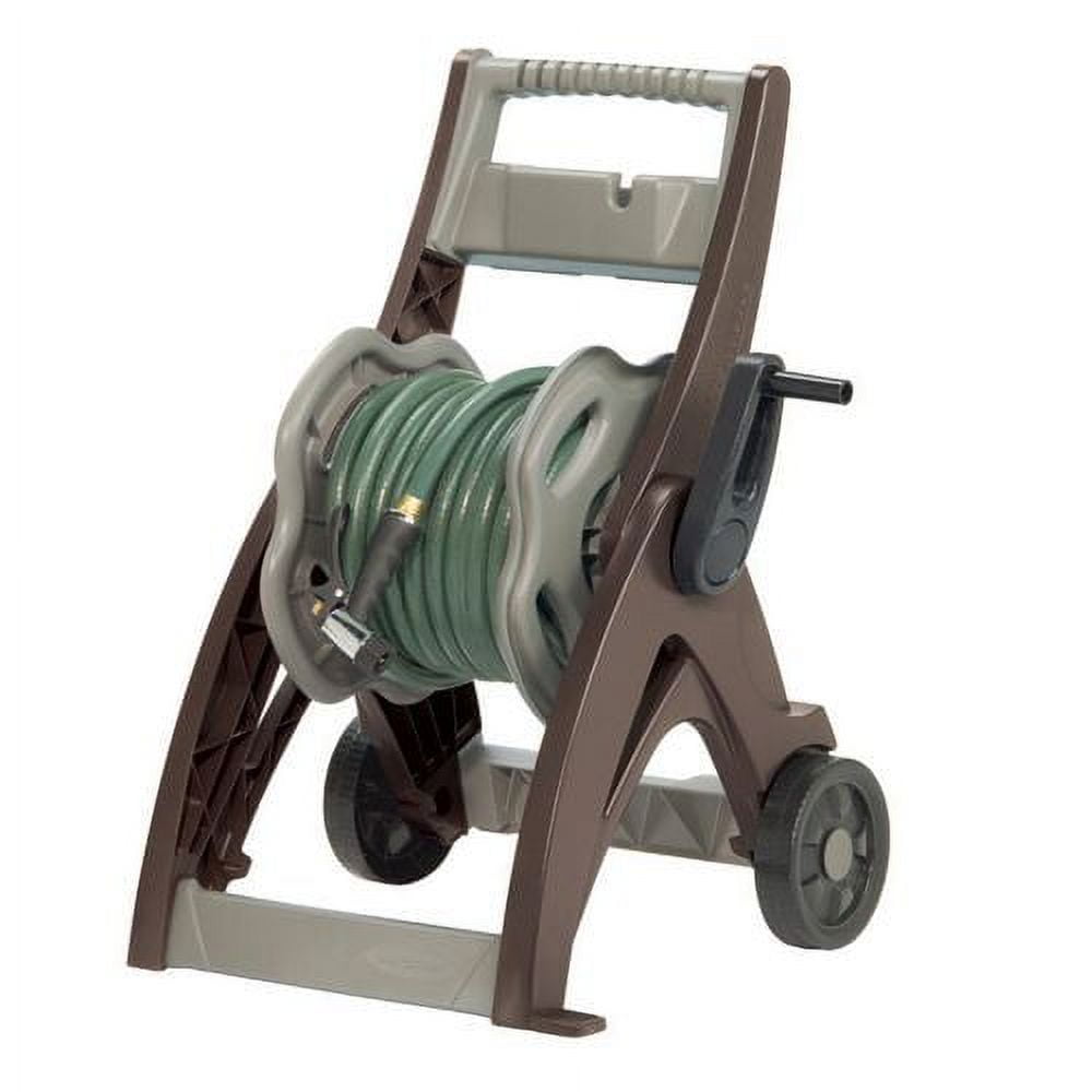 Garden Hose Reel Cart, Portable Residential Hose Reel Cart w/ Big