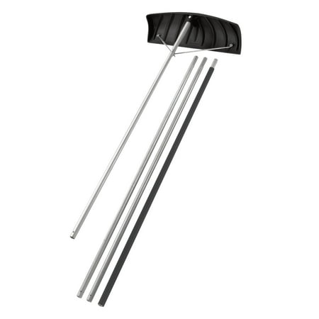 Suncast 21 ft Roof Snow Rake, Aluminum Handle, Graphite Blade
