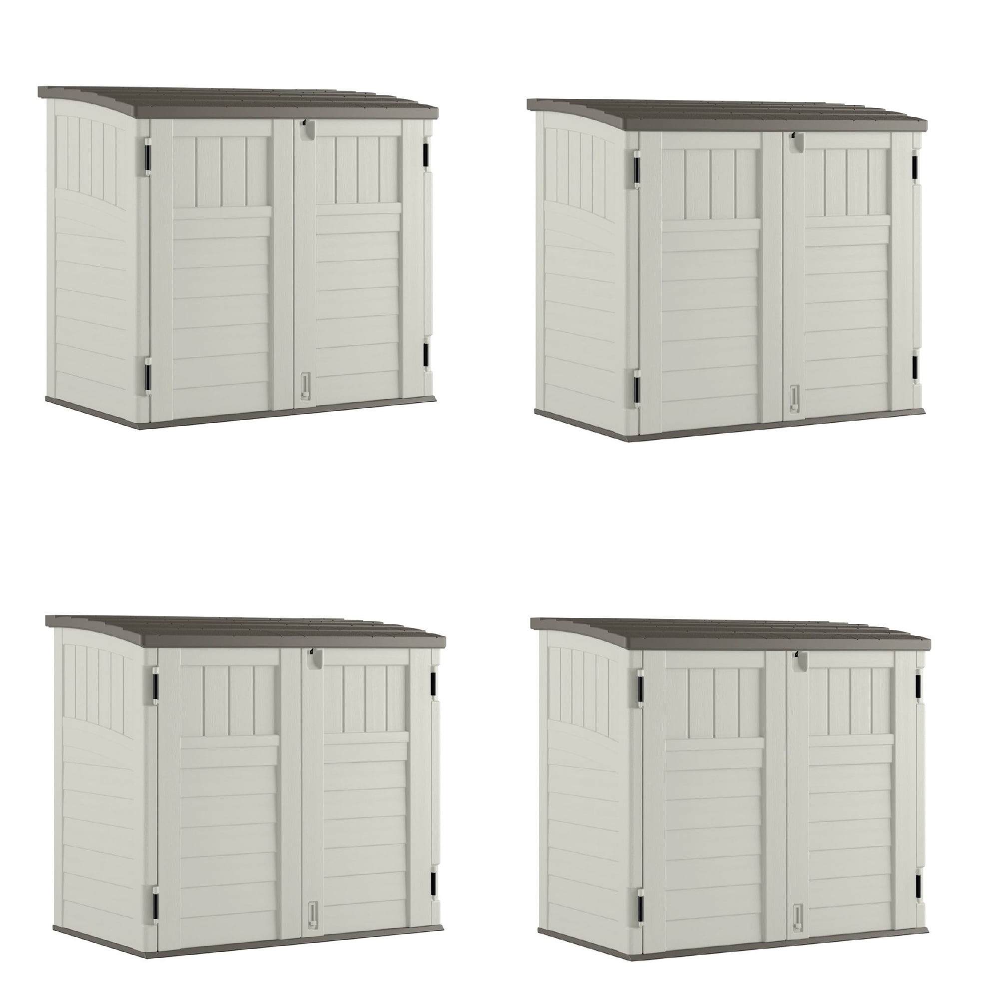 Free Shipping! Suncast 34 Cubic Feet Horizontal Backyard Storage