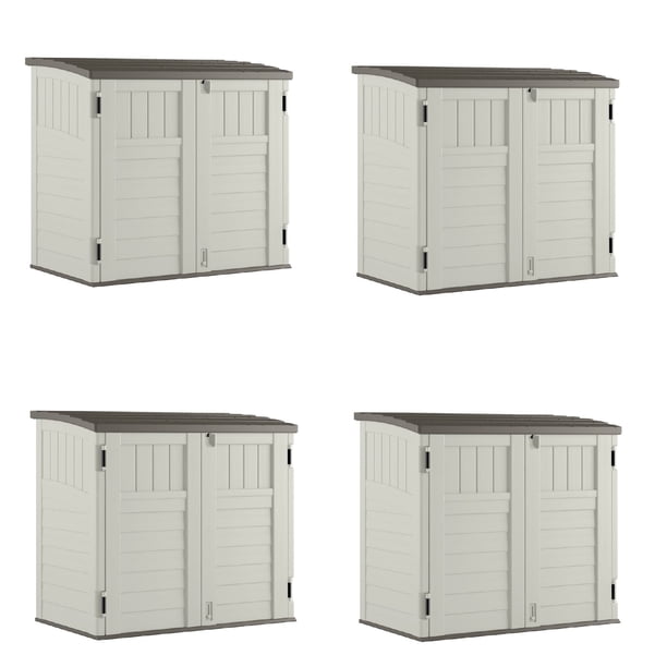 Free Shipping! Suncast 34 Cubic Feet Horizontal Backyard Storage