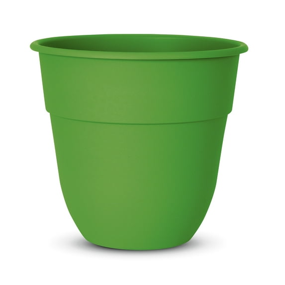 Suncast 6" Resin Planter, Green