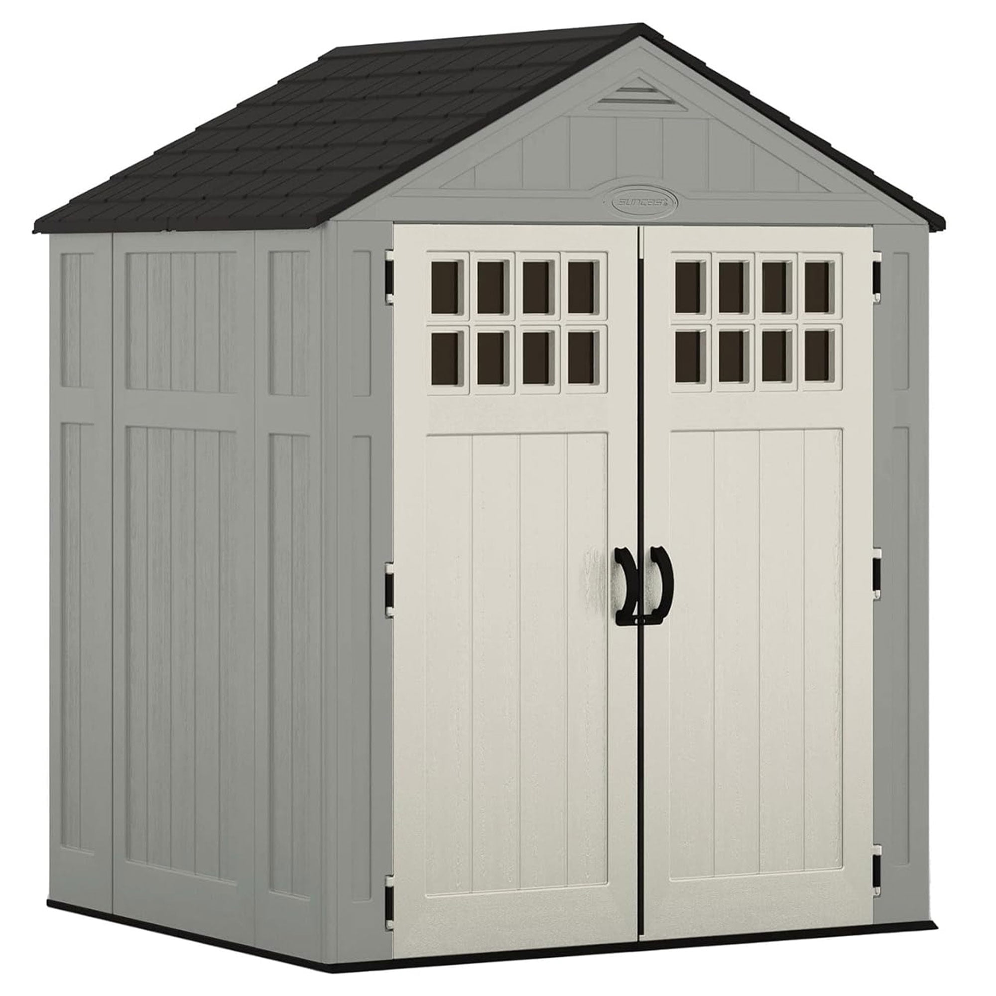 Suncast Everett 6'x5' Big Standard Size Outdoor Storage Shed with
