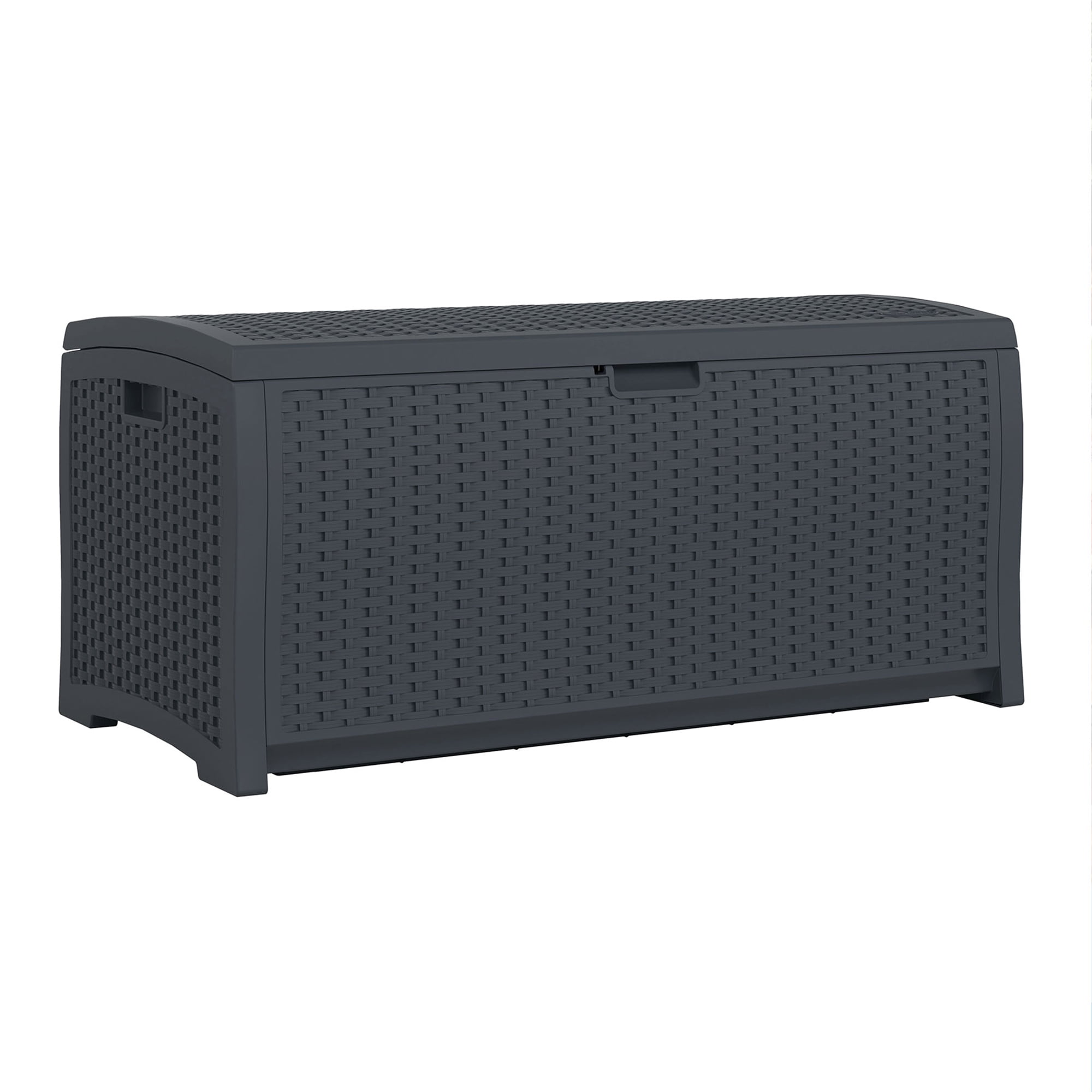 Cyberspace Lockable Resin Wicker Outdoor Deck Box