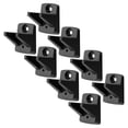 thumbnail image 1 of Suncast 8 Pack Compact Wall Mount Tool Organizer Hook Storage Hanger Rack, Black, 1 of 7