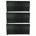 thumbnail image 1 of Suncast 99 Gallon Deck Garden Garage Home Wicker Resin Pool Box, Mocha (3 Pack), 1 of 9