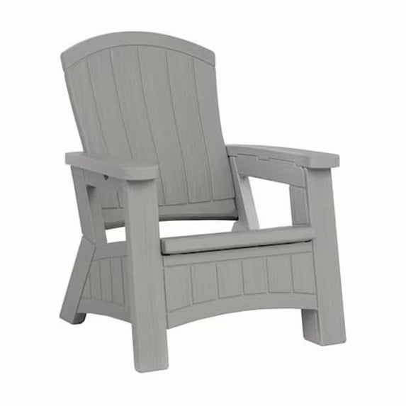 Suncast 148029 Adirondack Chair, Gray