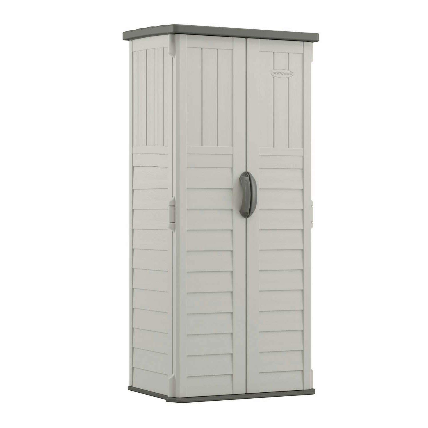 Suncast BMS1250 Resin Vertical Storage Shed, 22 Cubic feet - image 1 of 5