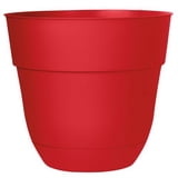 Suncast Basic 15" Resin Planter, Red, 1510R6 - Walmart.com