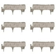 thumbnail image 1 of Suncast Border 12" Sections Natural Stone Look Landscape Edging (6 Pack), 1 of 11