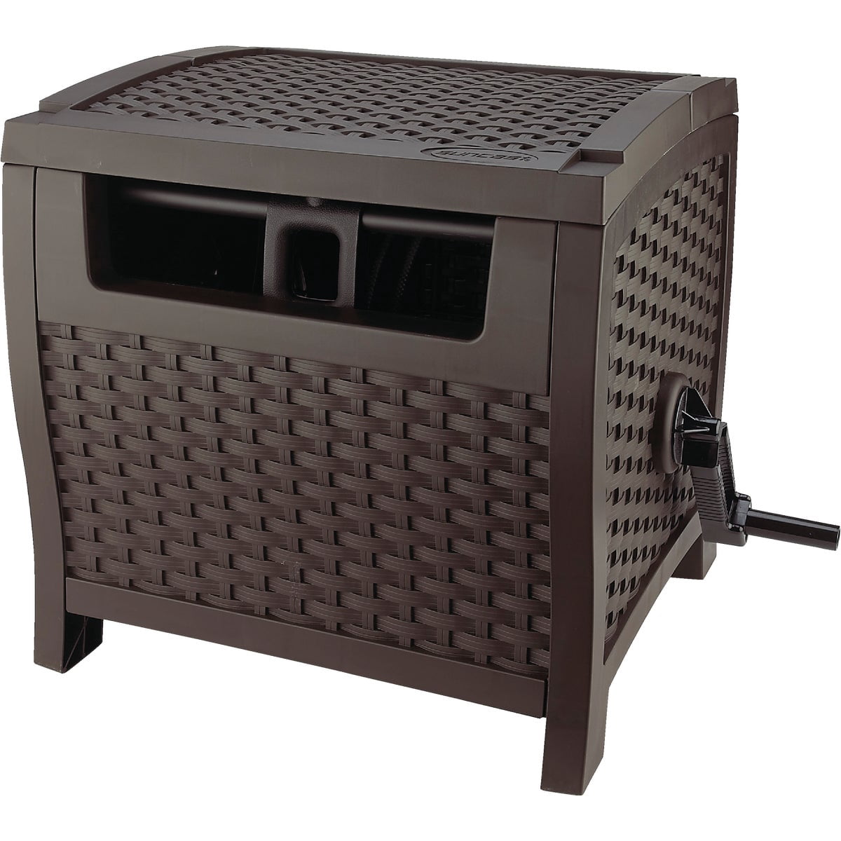 Suncast CPLSMW200 SMW200 Hose Reel, Plastic, Beige — Garden & Landscape Use, Standard Connection