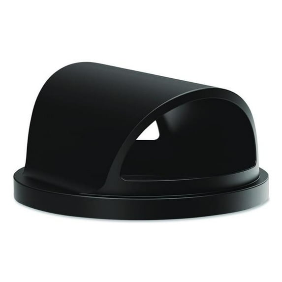 Suncast SUADTTCU44 Dome Top Lid for Trash Can, 25 in., Black
