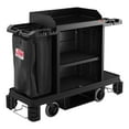 thumbnail image 1 of Suncast Commercial Housekeeping Cart, Premium, 49-3/4" x 24", Black, 1 of 5