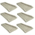 thumbnail image 1 of Suncast Decorative Rain Gutter Downspout Splash Block, Light Taupe (6 Pack), 1 of 10