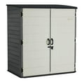 thumbnail image 1 of Suncast Extra-Large Vertical Storage Shed, All-Weather Outdoor Backyard Unit, Gray, 1 of 10