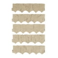 thumbnail image 1 of Suncast FSE10LT Landscape Border Decorative Plastic Stone Style Edging (5 Pack), 1 of 10