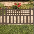 thumbnail image 1 of Suncast GVF24B Grand View Fence, Mocha, 1 of 1