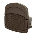 thumbnail image 1 of Suncast Hangout 150 Foot Resin Wicker Mounted Garden Storage Hose Reel, Brown, 1 of 4