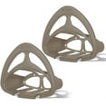 thumbnail image 1 of Suncast Hangout Outdoor Wall Mounted Garden Hose Holder w/Shelf, Taupe 2 Pack, 1 of 3