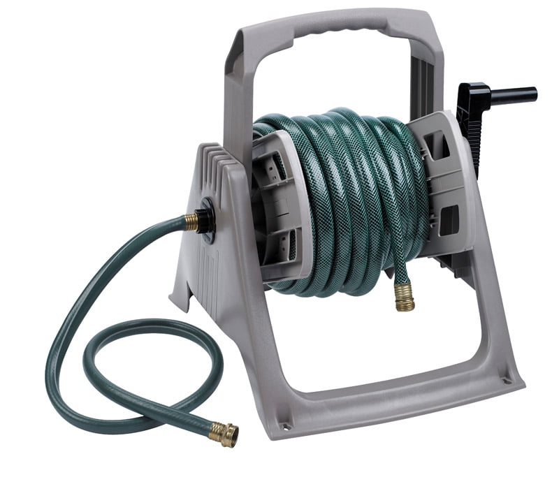 Suncast 100 ft. Taupe Plastic Wall Mounted Hose Reel