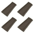 thumbnail image 1 of Suncast Outdoor Decorative Rain Gutter Downspout Splash Block, Java (4 Pack), 1 of 4