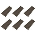 thumbnail image 1 of Suncast Outdoor Decorative Rain Gutter Downspout Splash Block, Java (6 Pack), 1 of 8