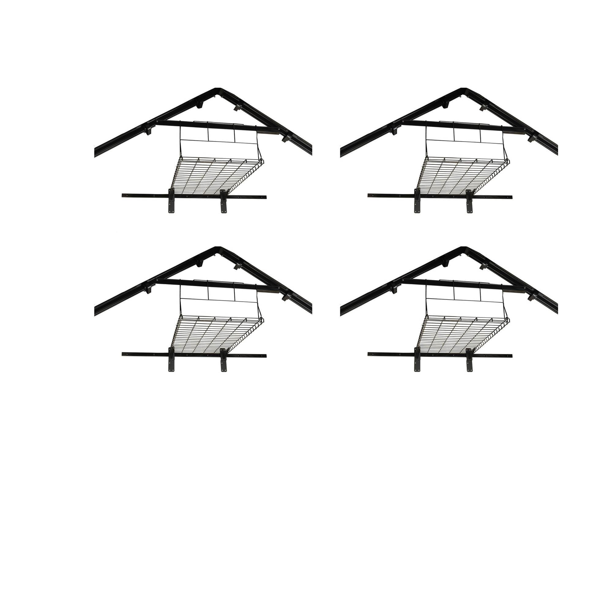 Suncast Outdoor Storage Shed Loft Shelf for Suncast Sheds (Shelf Only) (4 Pack)