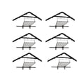 thumbnail image 1 of Suncast Outdoor Storage Shed Loft Shelf for Suncast Sheds (Shelf Only) (6 Pack), 1 of 4
