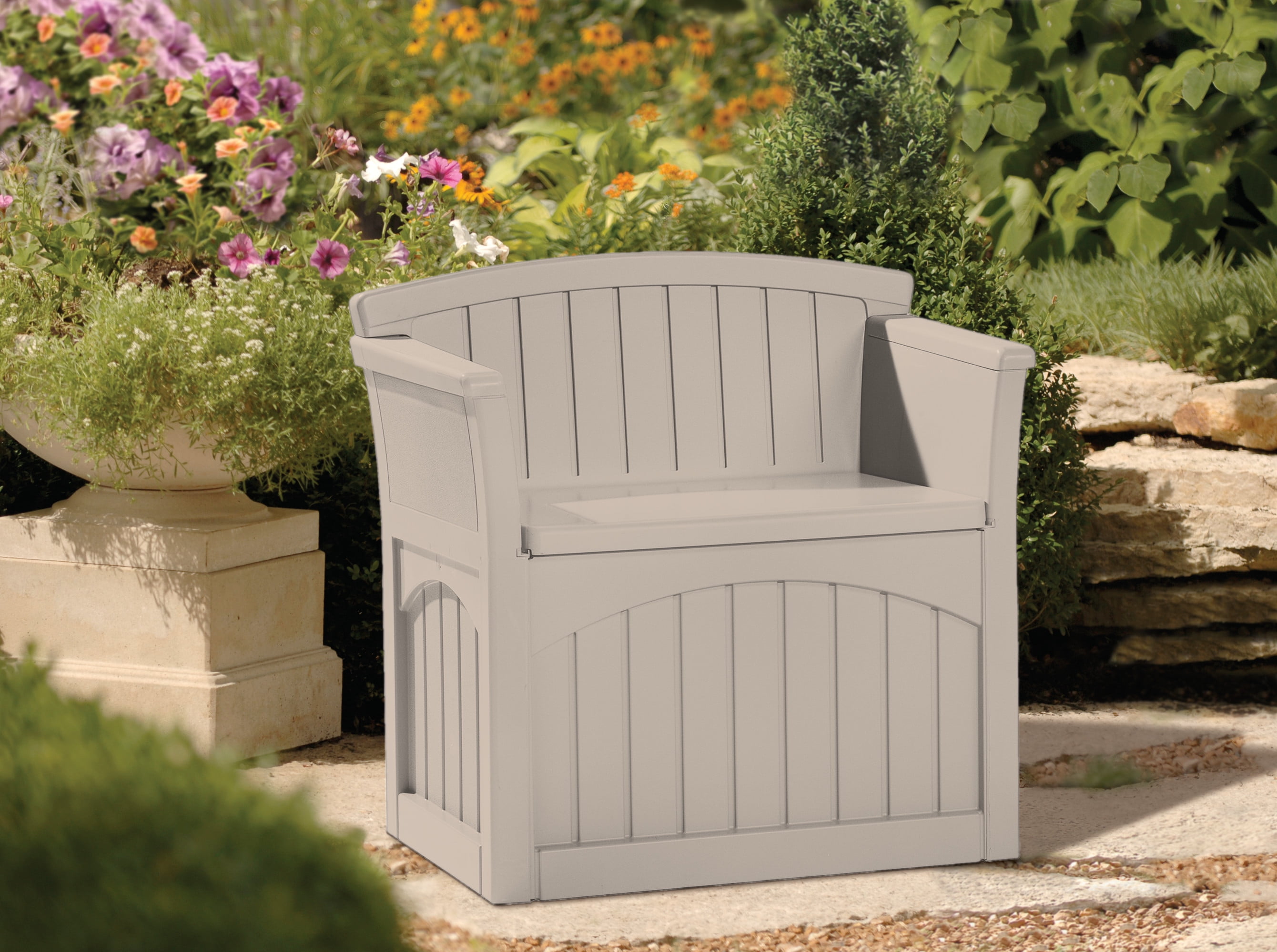 Suncast garden bench discount