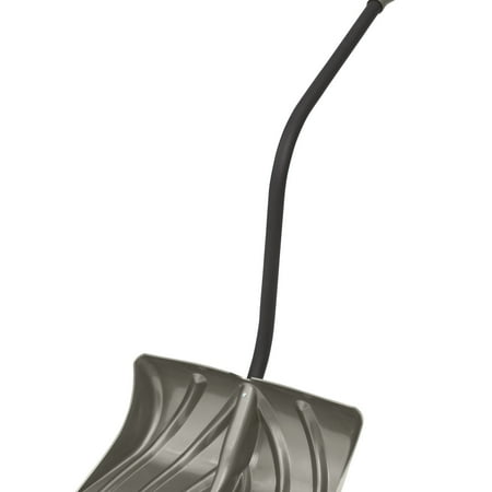 Suncast Poly 20" Steel Snow Shovel & Pusher