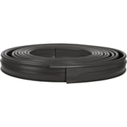 Suncast Professional Landscape Edging Roll with Double Ridge Design, Flexible 60-Foot Coil for Gardens, Flower Beds, and Pathways, Black, Made in the USA