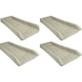 thumbnail image 1 of Suncast SB24 Decorative Rain Gutter Downspout Splash Block, Light Taupe (4 Pack), 1 of 11