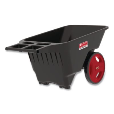 Suncast Corporation YCCPD9005PK 9 Cu Ft Yard Cart, 28 X 49.5 X 27.5, Resin, Black