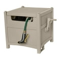 thumbnail image 1 of Suncast Slide Trak 225 ft. Beige Retractable Free Standing Hideaway Hose Reel, Resin and Steel, 1 of 3