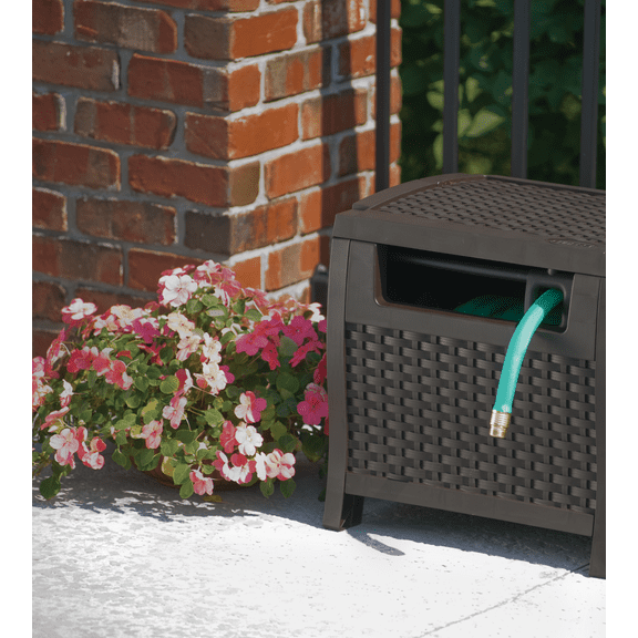 Suncast Slide Trak Hose Hideaway Hose Reel - Pack of 2  Garden & Landscape Use, Standard Connection