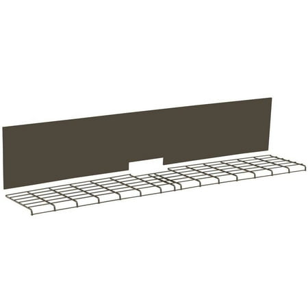 Suncast Vertical Deck Box Steel Outdoor Shed Accessory Shelf with 50-lb. Capacity