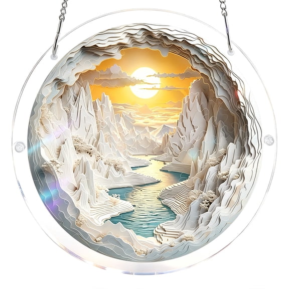 Suncatcher Window Hanging Hangable Suncatcher Puzzle Kit Home Window Decorations Puzzle Ornament Jigsaw Puzzles