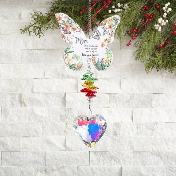 Suncatcher for Mom and Sister Glass Art Hanging Ornament A Meaningful Forever of and Appreciation